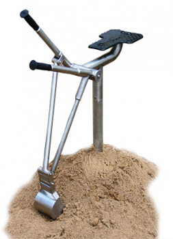 Sandbagger Edelstahl, inkl. Fracht + MwSt., 360° drehbar