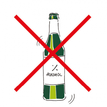 9014 Piktogramm "Alkohol verboten"