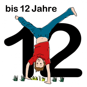 9022 Piktogramm "Bis 12 Jahre"