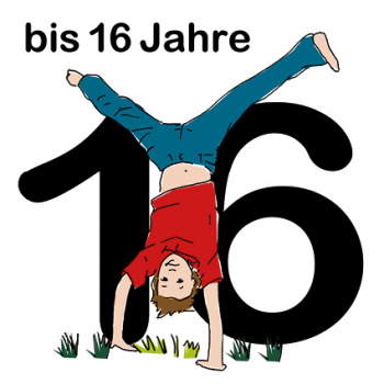 9024 Piktogramm "Bis 16 Jahre"