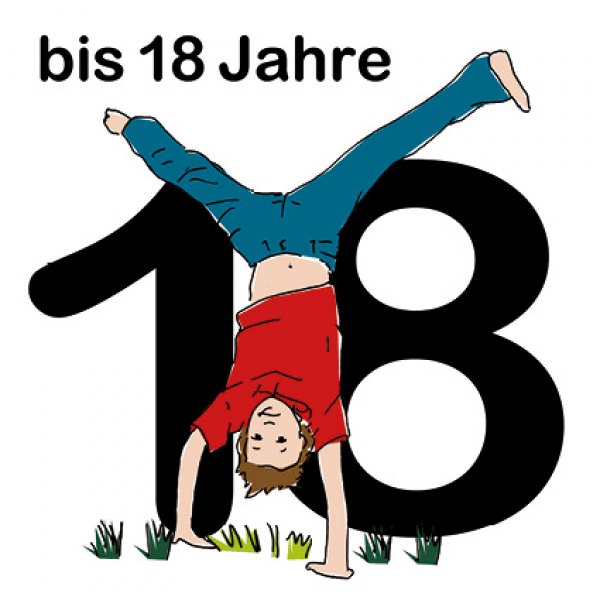 9025 Piktogramm "Bis 18 Jahre"